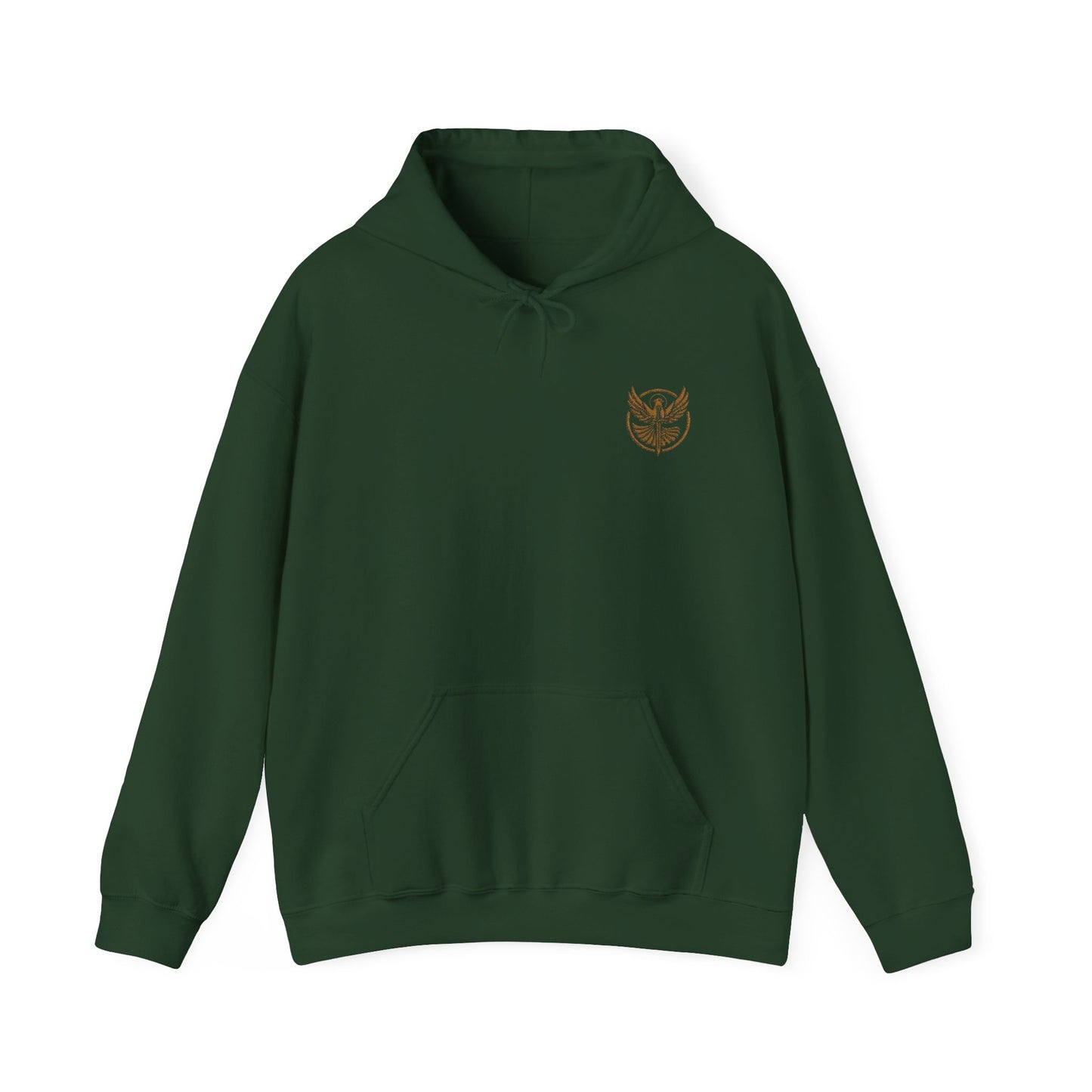 Embroidered Might & Mercy Hoodie