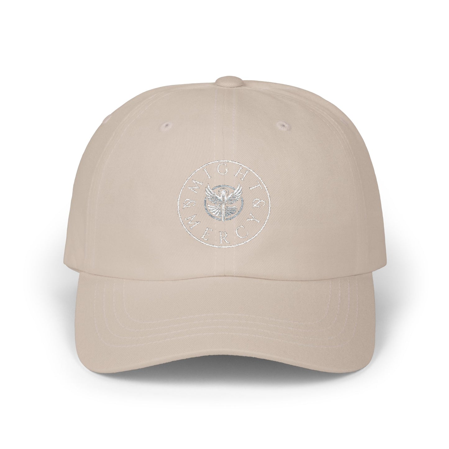 Might & Mercy Embroidered Logo Dad Cap