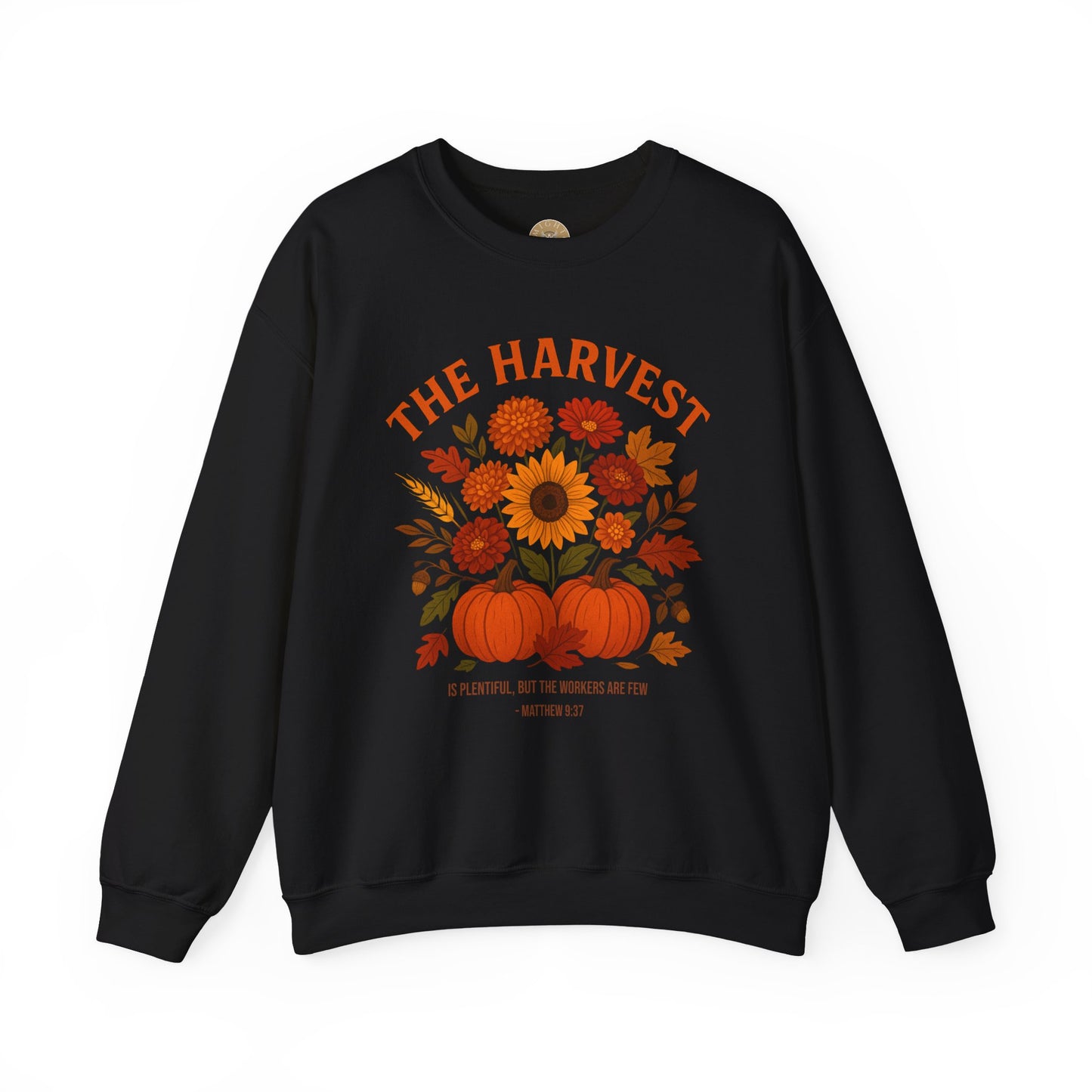 The Harvest – Christian Fall Crewneck (Matthew 9:37)