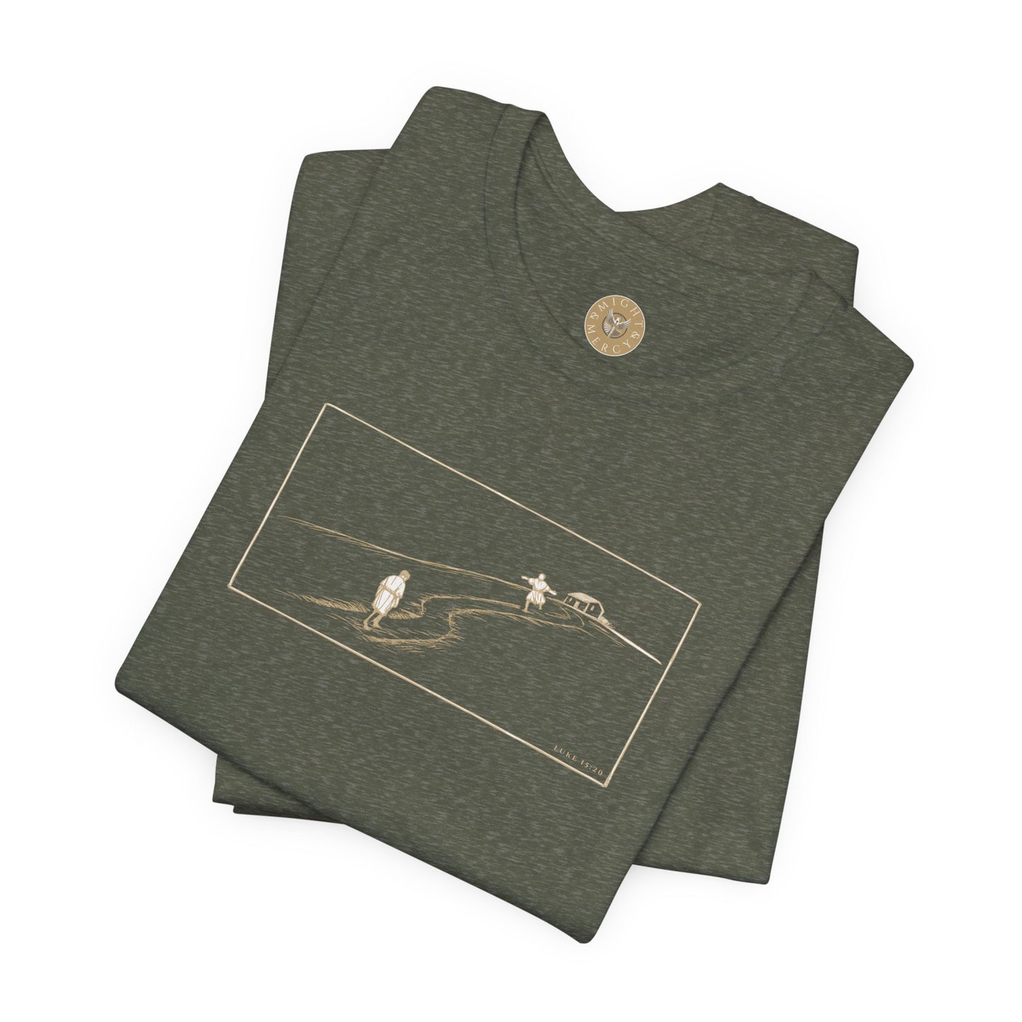 He Ran - Luke 15:20 Tee