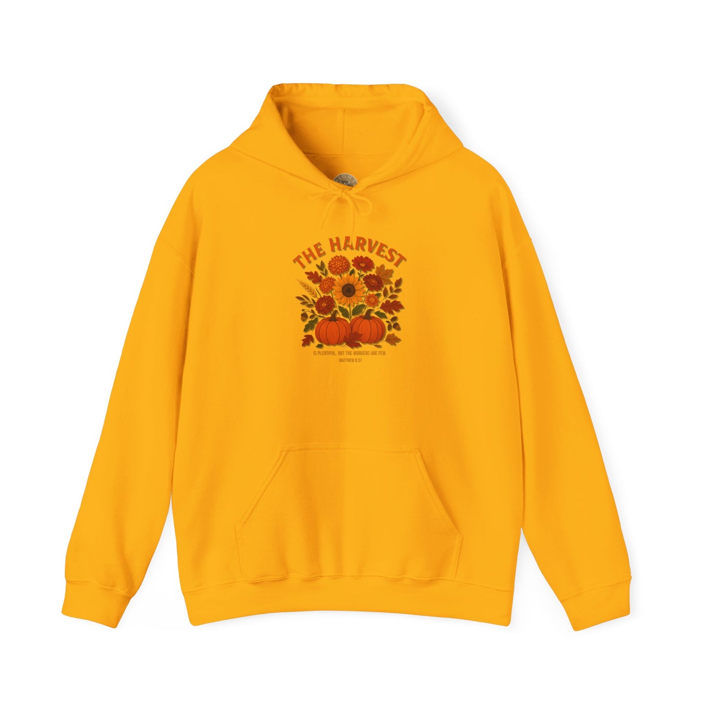 The Harvest – Christian Fall Hoodie (Matthew 9:37)