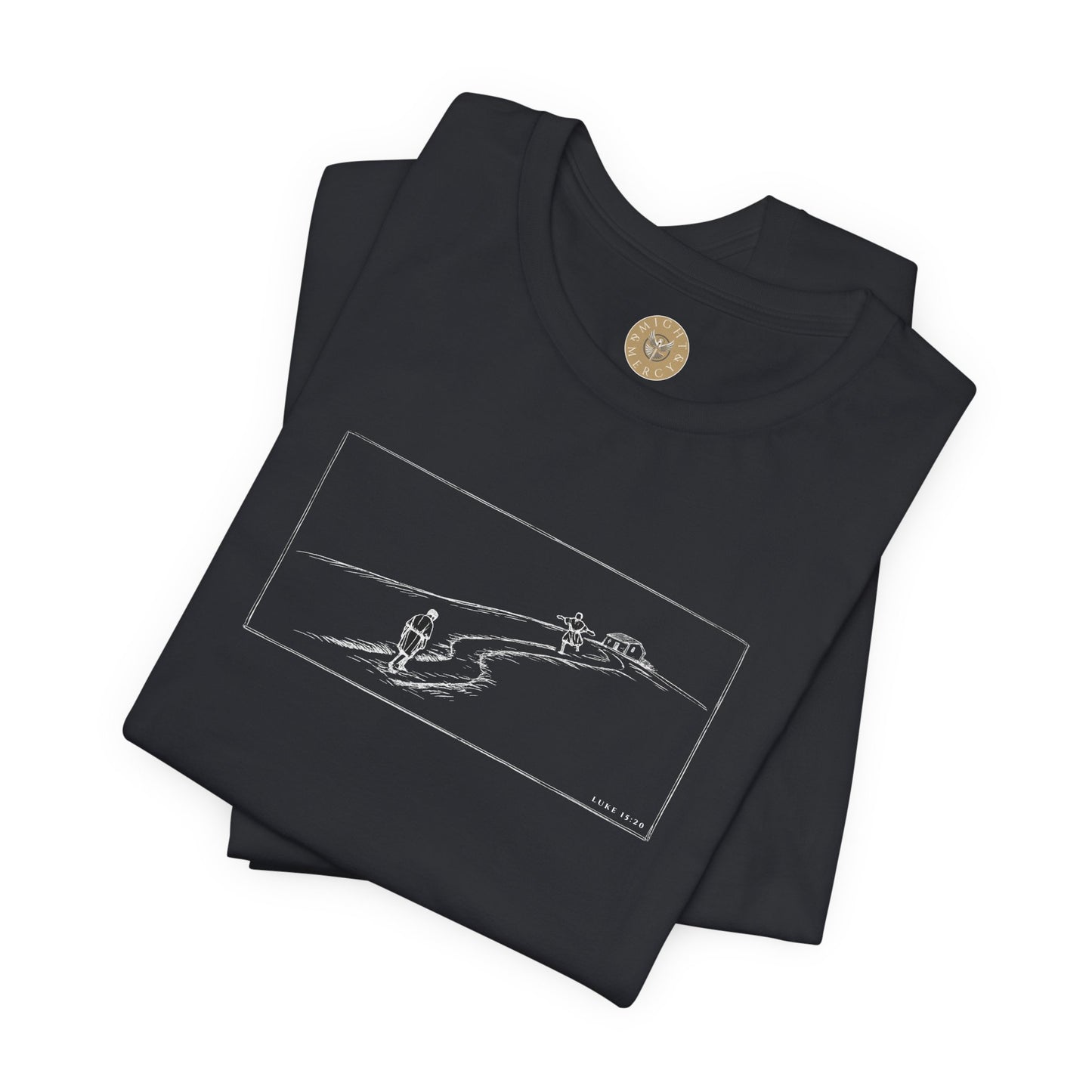He Ran - Luke 15:20 Tee