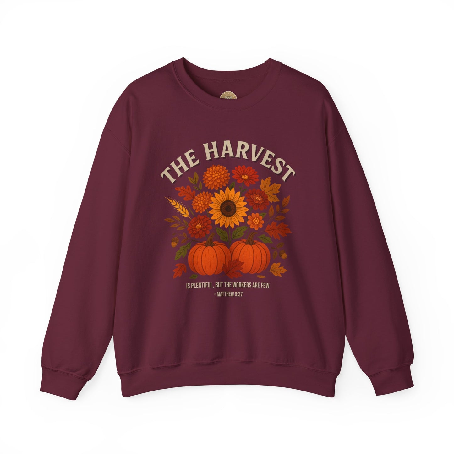 The Harvest – Christian Fall Crewneck (Matthew 9:37)