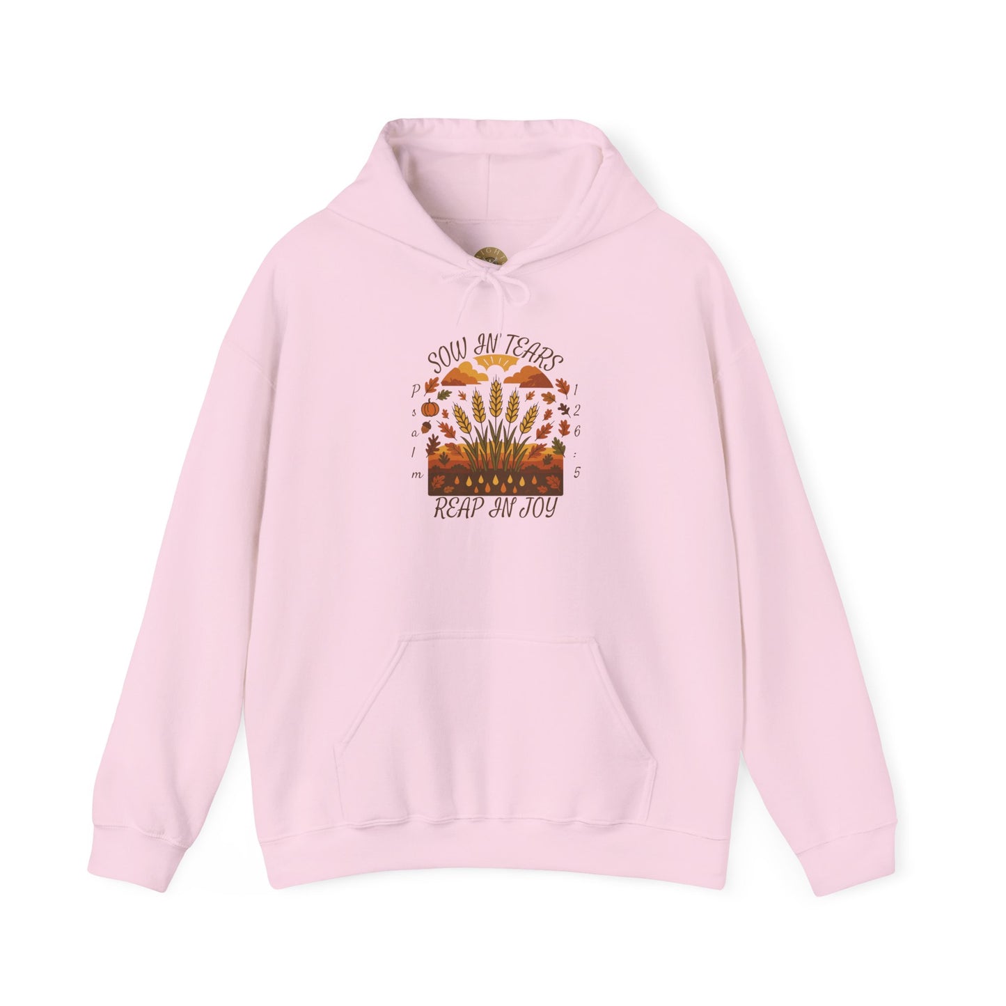 Reap Joy – Christian Fall Hoodie (Psalm 126:5)
