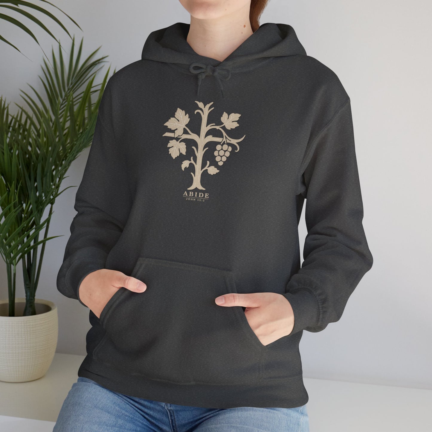 Abide – John 15:5 Hoodie