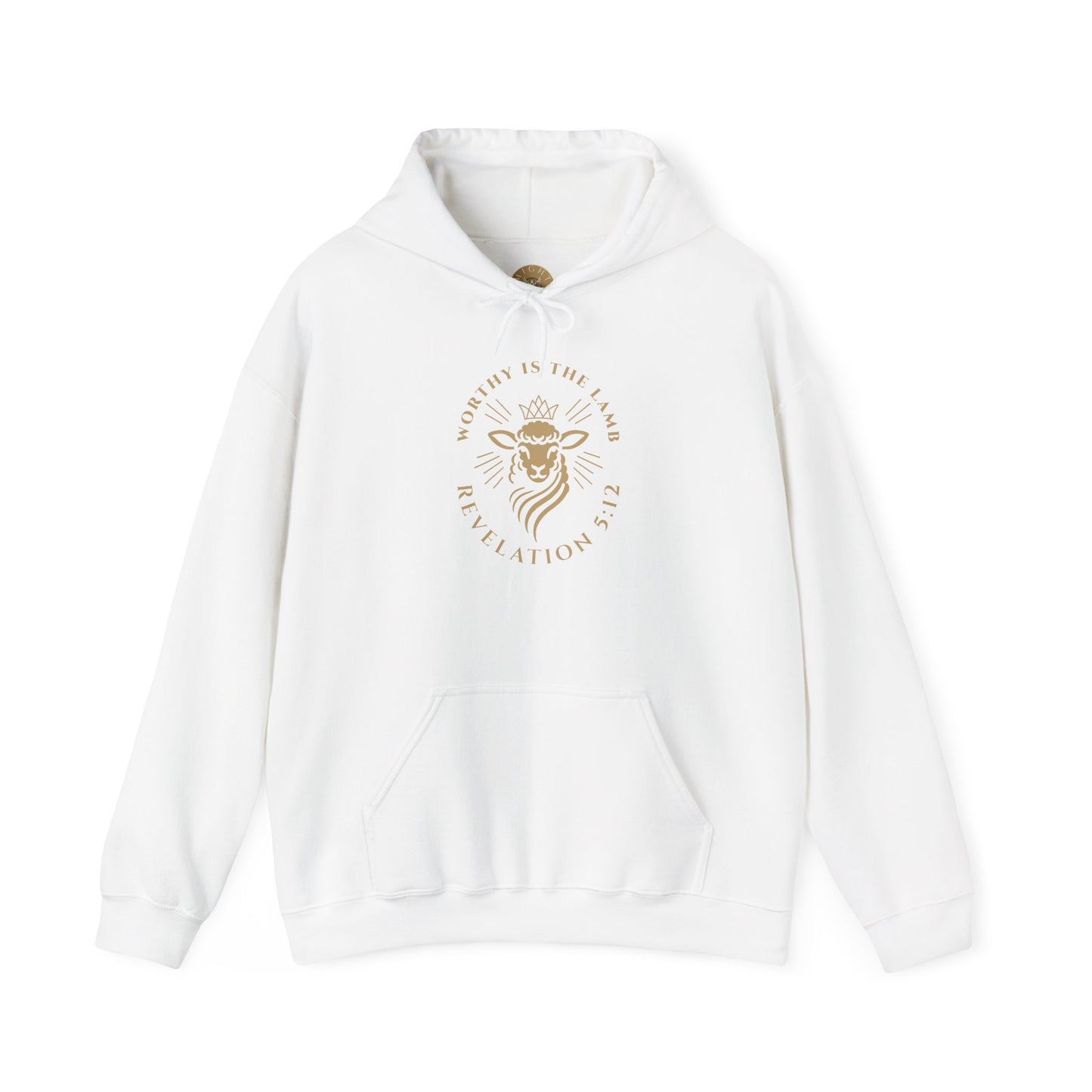 Worthy is the Lamb (Revelation 5:12) Hooded Sweatshirt