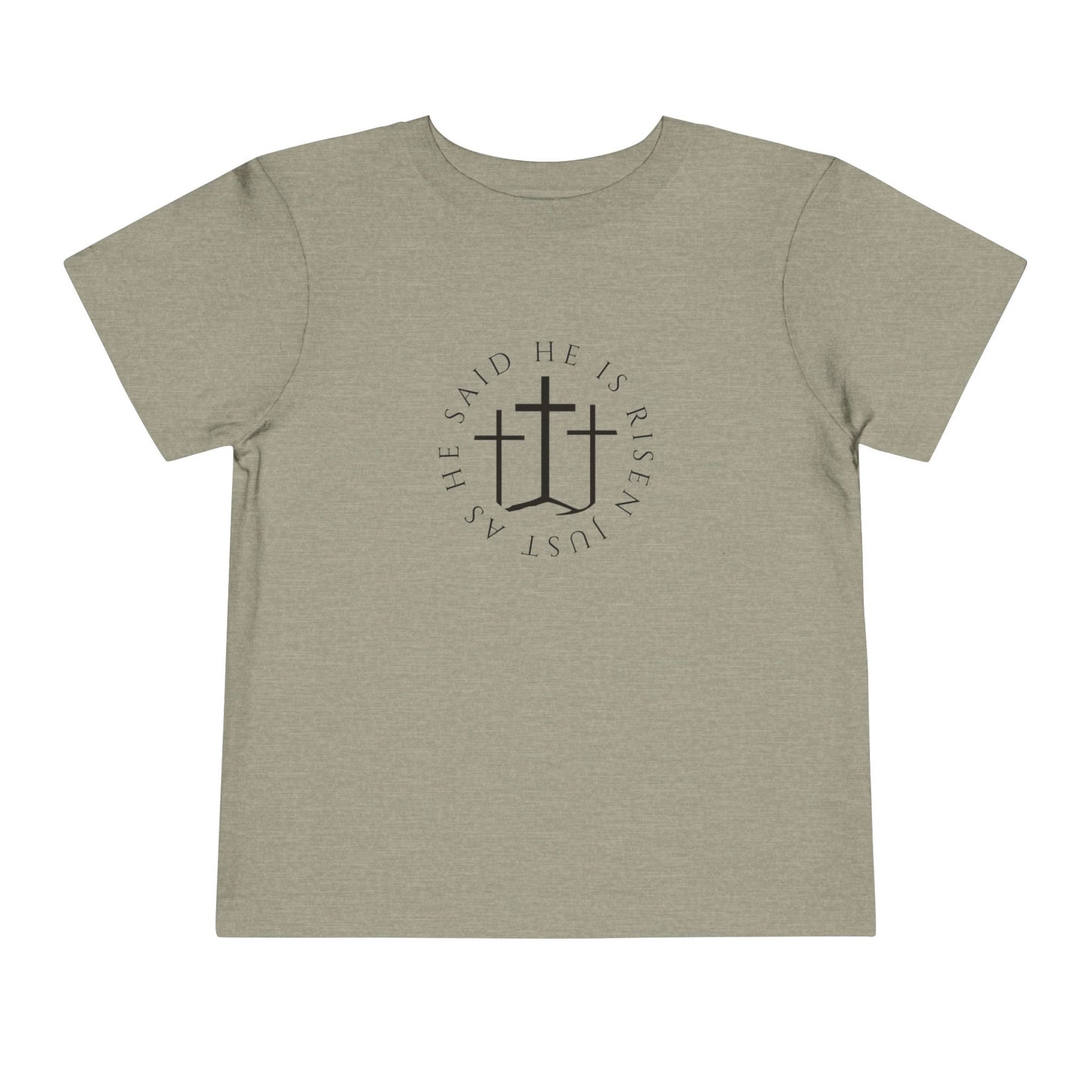 Toddler He Is Risen Tee (Matthew 28:6)