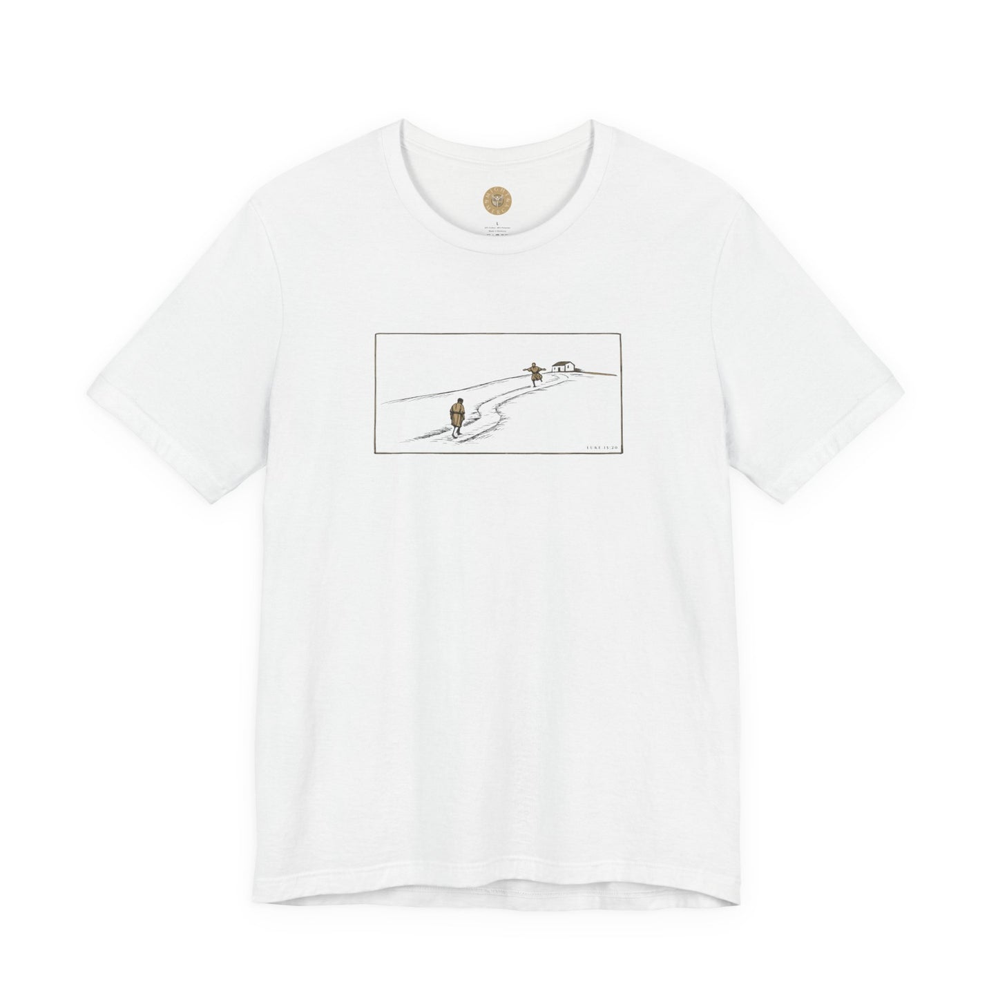He Ran - Luke 15:20 Tee